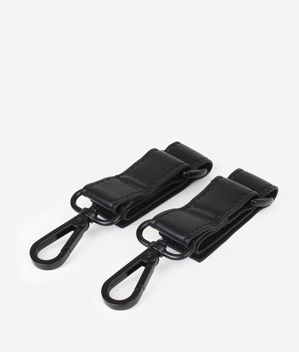 The Stroller Hooks – Black / Black