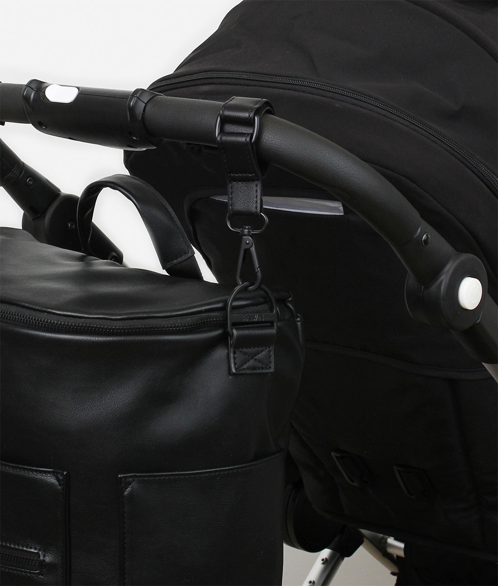 The Stroller Hooks – Black / Black